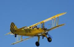 JR in the Stearman at L52 Oceano