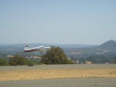 Lift off from the Gold Country Fly in at Jackson/Westover