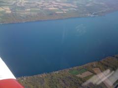 Cayuga Lake Ithaca NY looking east