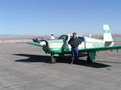 Fox Field Lancaster CA Richards Wingwaxers "C" in the background