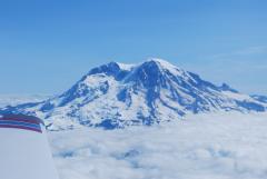 MT Rainier after breaking out