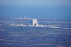 Flying by Cape Canaveral on the inaugural flight back to MA