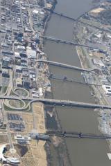 Arkansas River Bridges at Little Rock