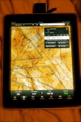 ipad with Bad Elf gps and Foreflight