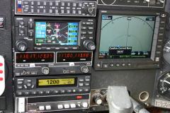 Panel with GNS430 (no WAAS), MX20, Garmin digital transponder (close up)