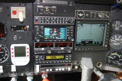 Panel with GNS430 (no WAAS), MX20, Garmin digital transponder