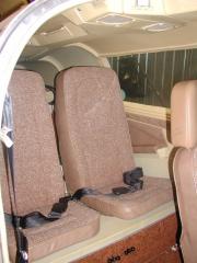 Original 1982 upholstery (rear seating area)