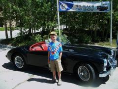 My son and another toy a 1962 MGA 1600 MK11