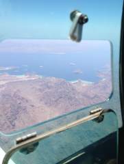 Sea of Cortez from 7500ft
