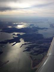 Approaching Mexican Mainland while Returning from Cabo