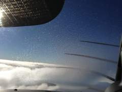 Slight Mooney Icing at FL180