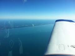 Perry Nuclear Power Plant on the shores of Lake Erie