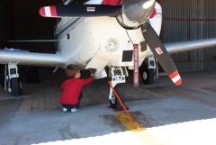 My little big helper... Daddy when are we going flying again?