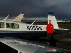 Trip home after purchasing the plane in CA.  My youngest son in El Paso.
