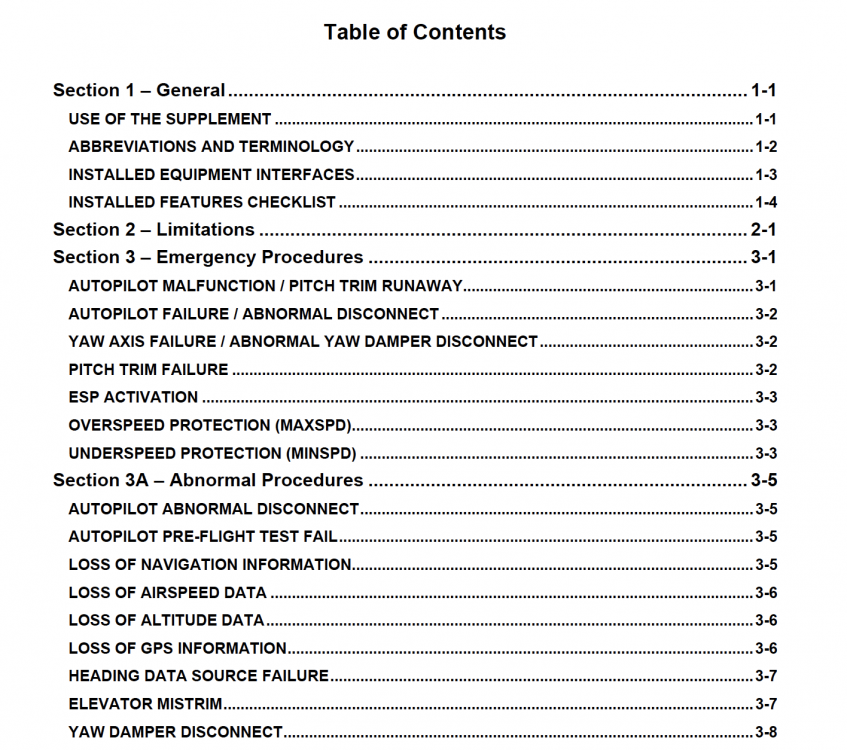 GFC 500 Paartial Table of Contents Manual.png