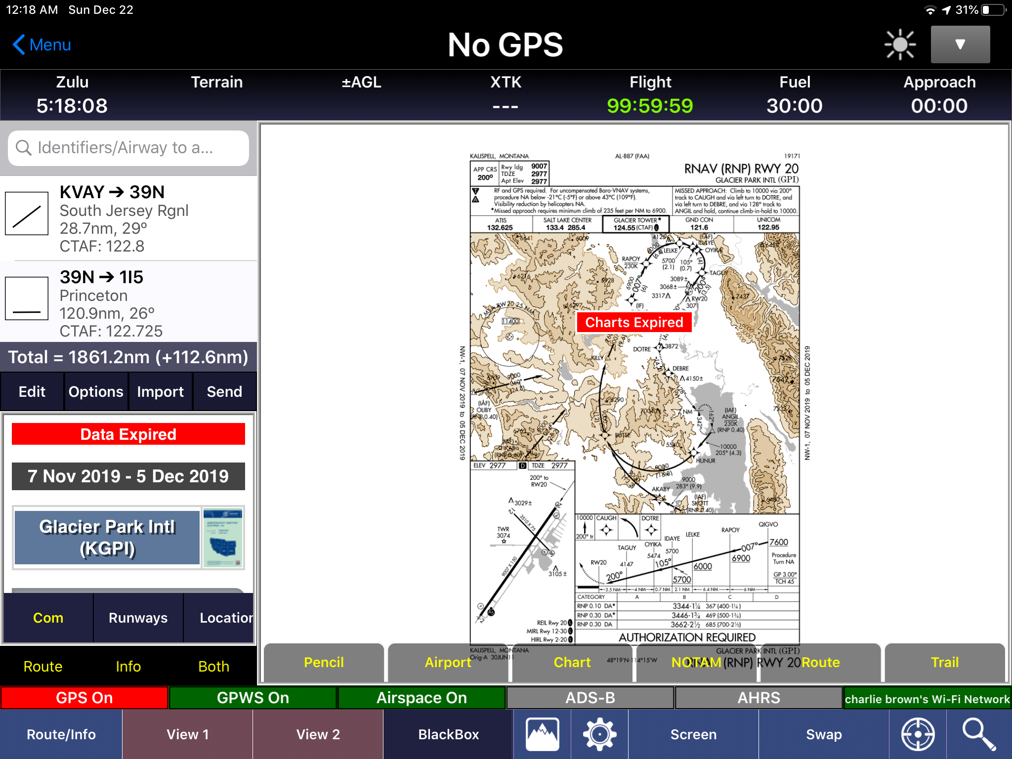 Need assistance with Ifr Garmin database question - Miscellaneous ...