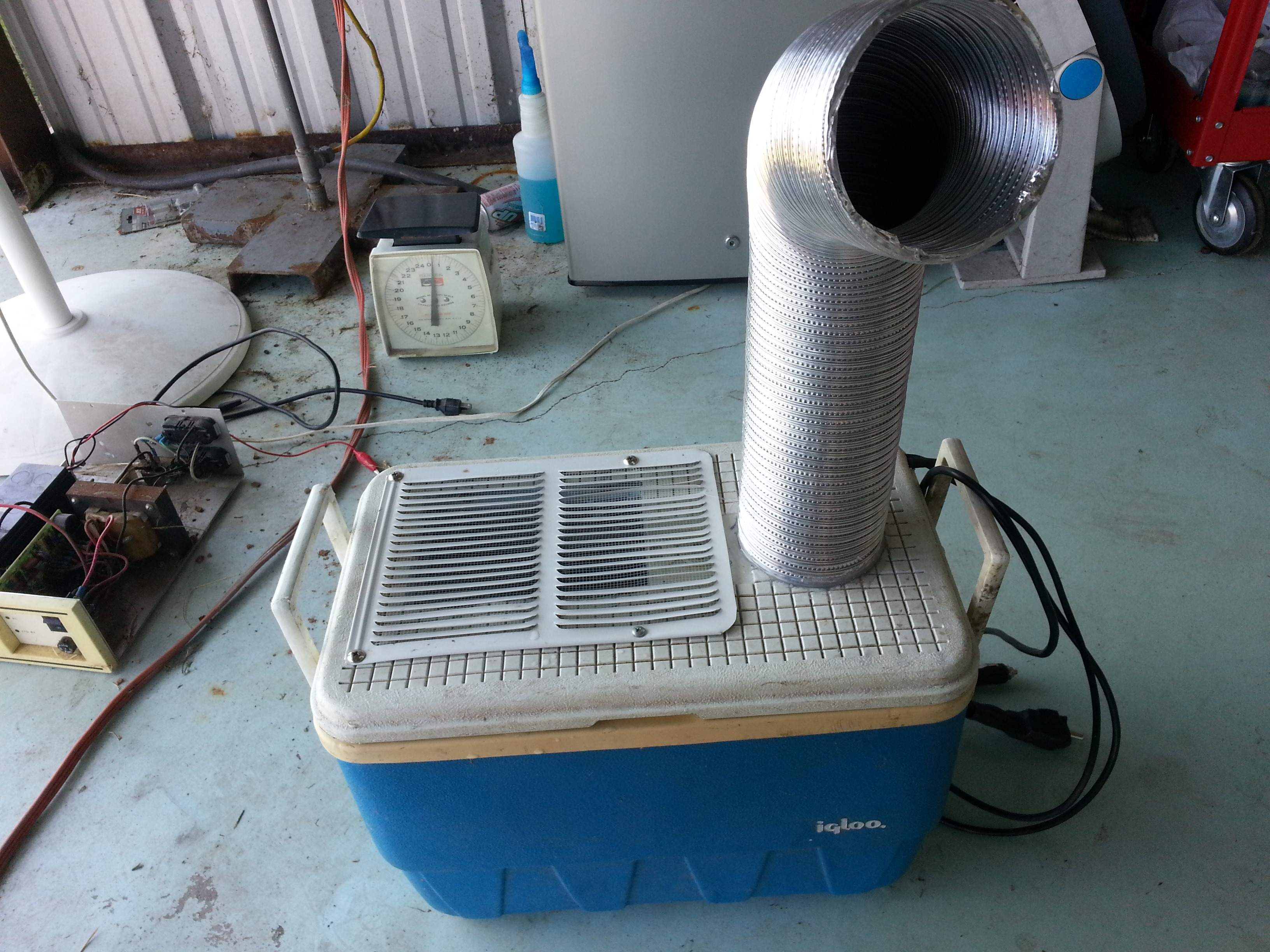 Igloo cooler best sale air conditioner