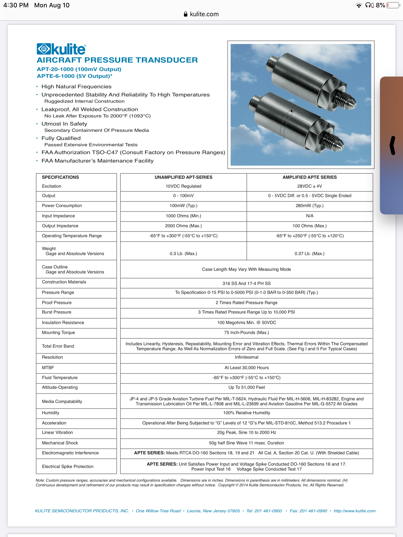 Fuel Pressure Sensor Failed - Page 2 - Mooney Bravo Owners