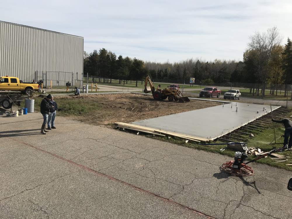 EAA Hangar first pour.jpg