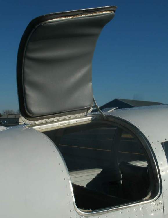 1965 M20C baggage door.JPG