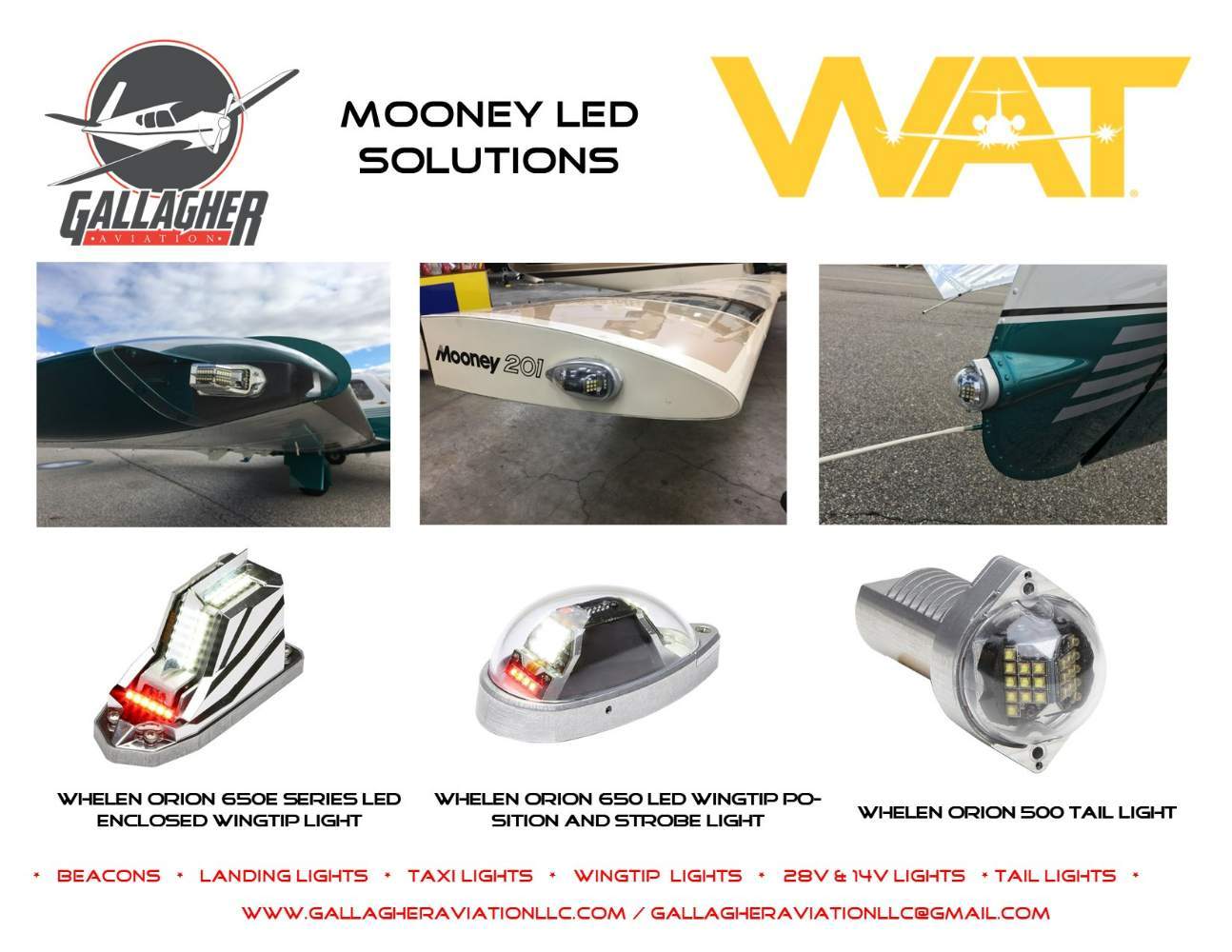 Whelen Post Lights Aircraft | Shelly Lighting